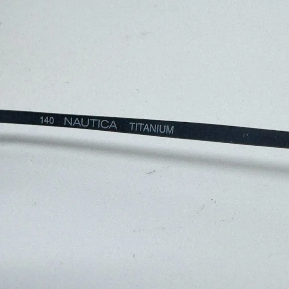 Nautica Eyeglasses Frames N7811 006‎ Titanium Brown Rimless 51-19-140 H17726